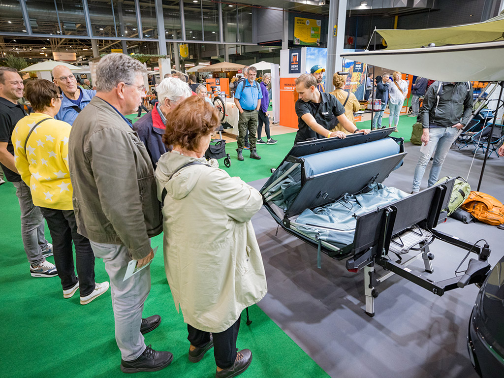 Leuke demonstraties op de kampeer en caravan jaarbeurs 2024