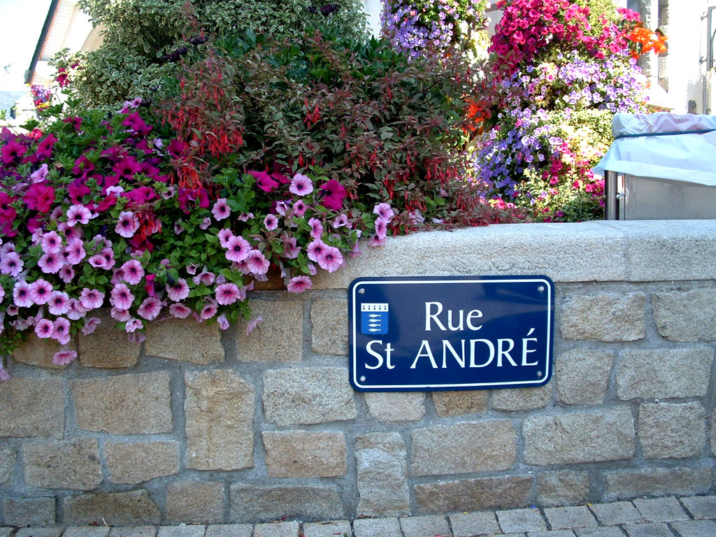 Rue st. André in Frankrijk