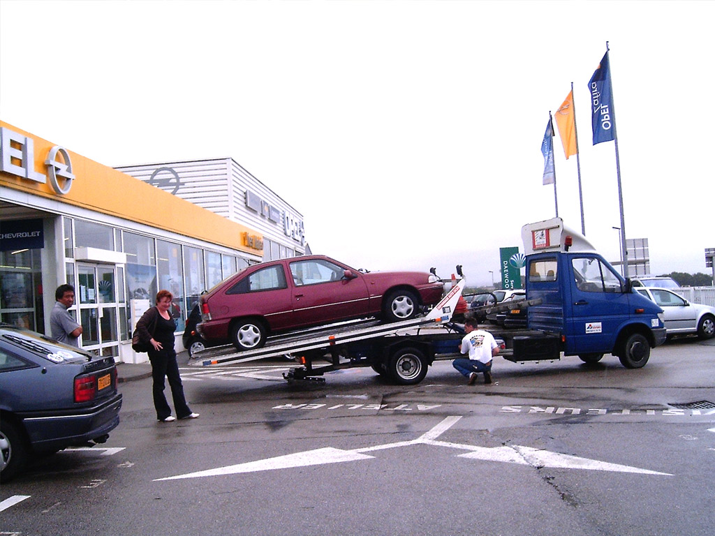 Autopech in Frankrijk tijdens je kampeervakantie