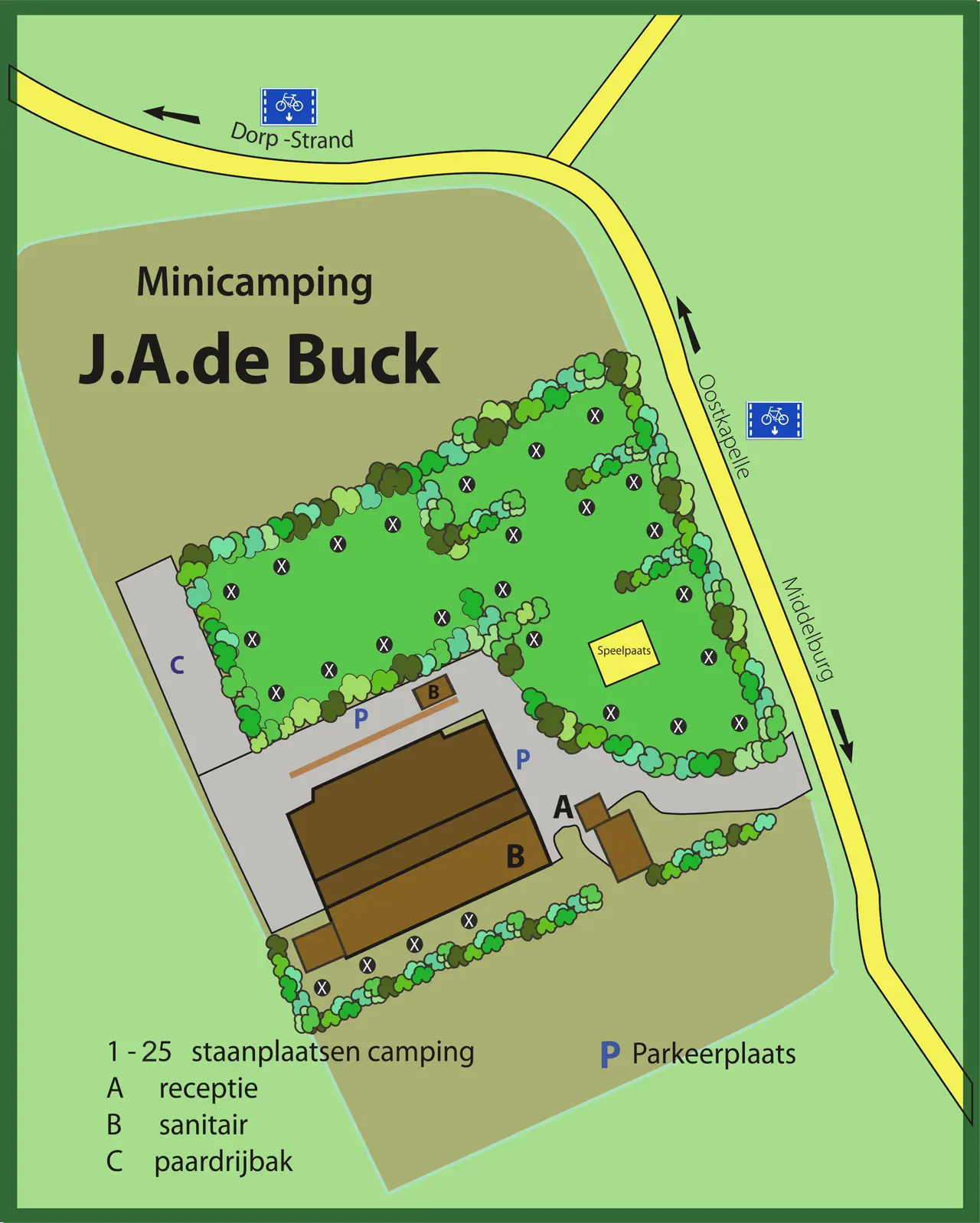 Camping De Buck Kamperen In Oostkapelle Zeeland